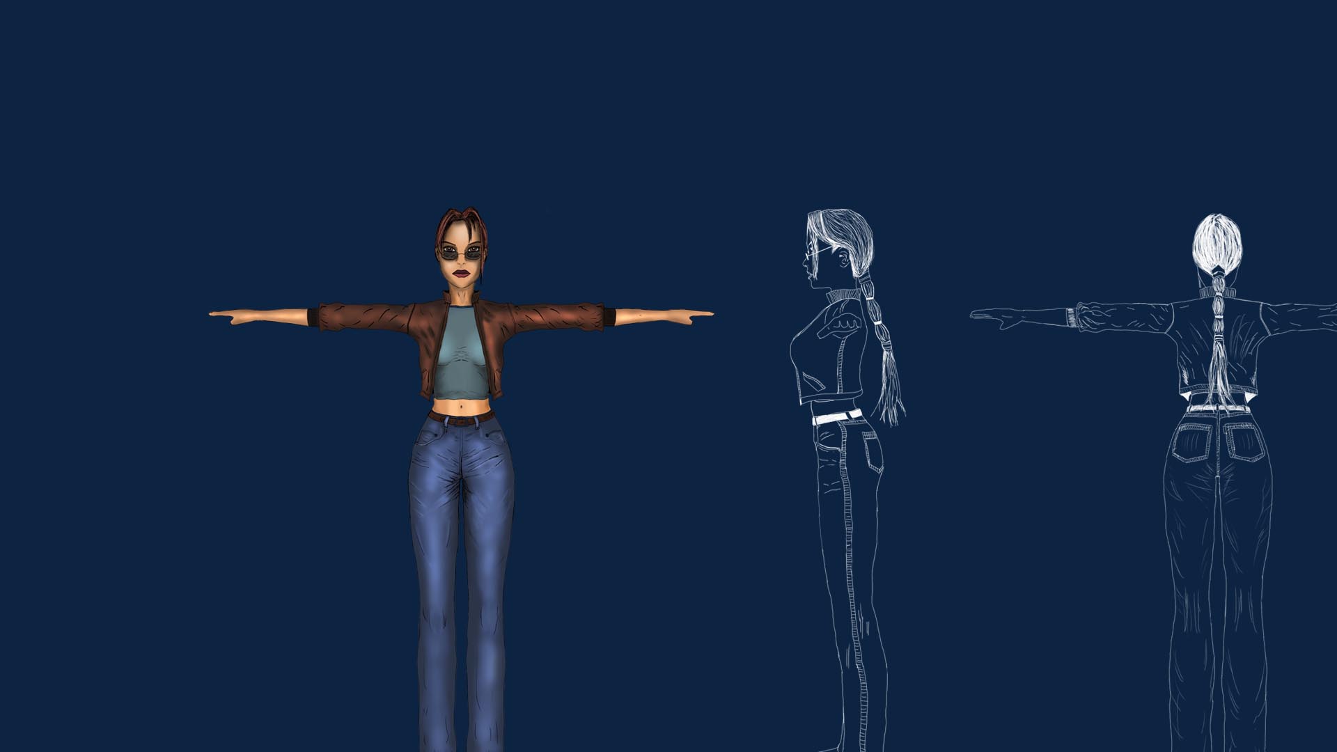 Lara Croft (Concept Art)